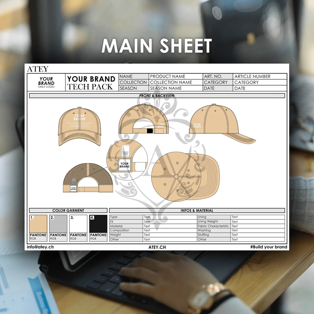 Hat Tech Pack Template 2023 Atey ATEY Hat Tech Pack Template 2023 Atey ATEY